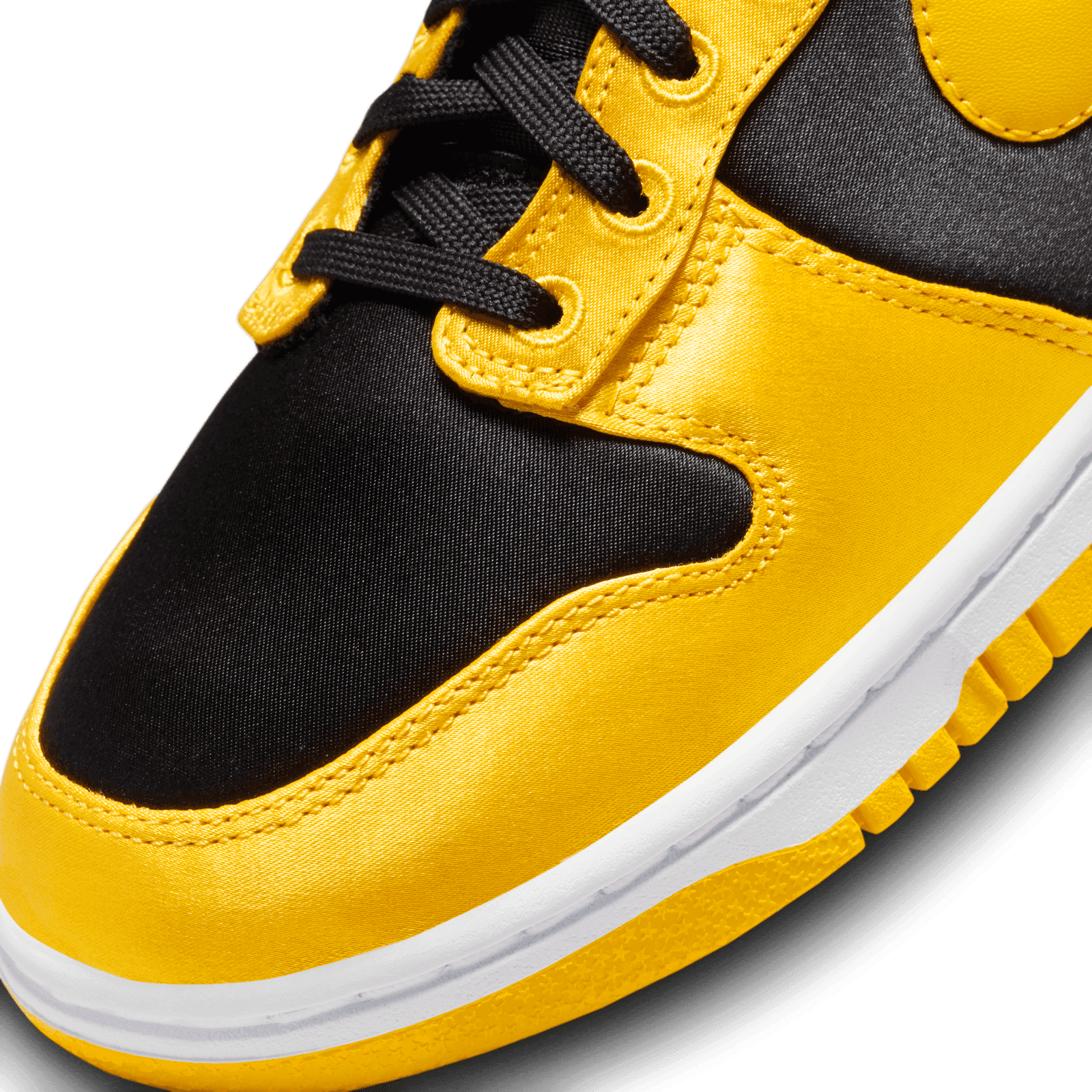 nike dunk high maize and black