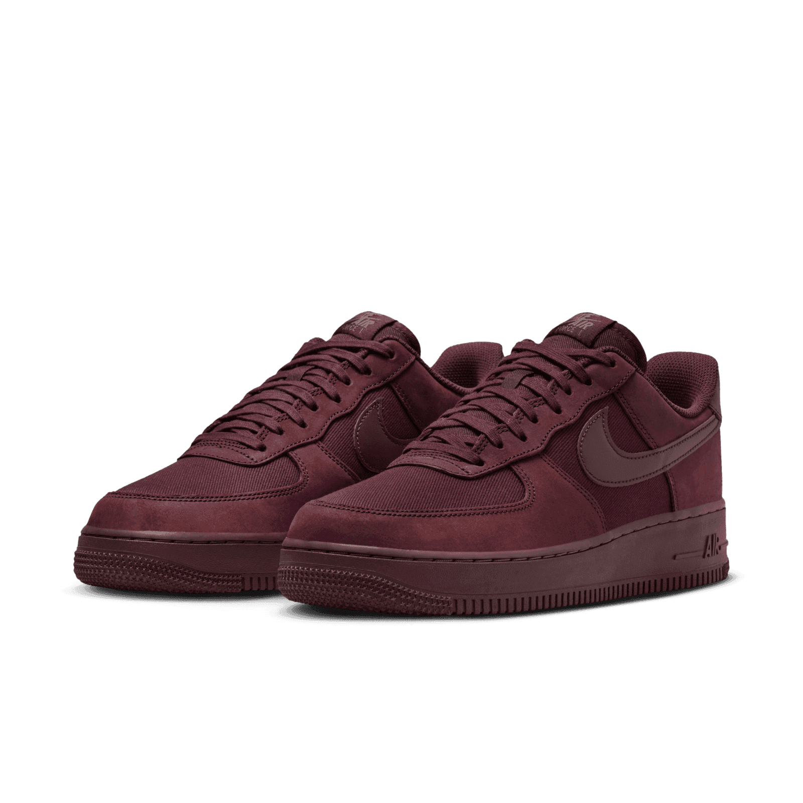 air force 1 mid maroon