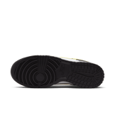 Nike Dunk Low White Black Yellow Angle 0