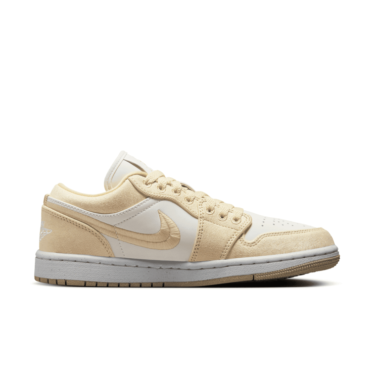 Air Jordan 1 Low SE Canvas Team Gold (W) Angle 0