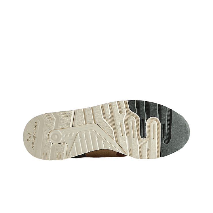 New Balance x Kith 998 Frank Lloyd Wright Broadacre City Red Tan Angle 3