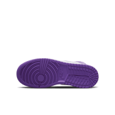 Air Jordan 1 Mid Purple Venom (GS) Angle 0