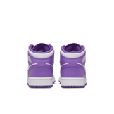 Air Jordan 1 Mid Purple Venom (GS) Angle 3