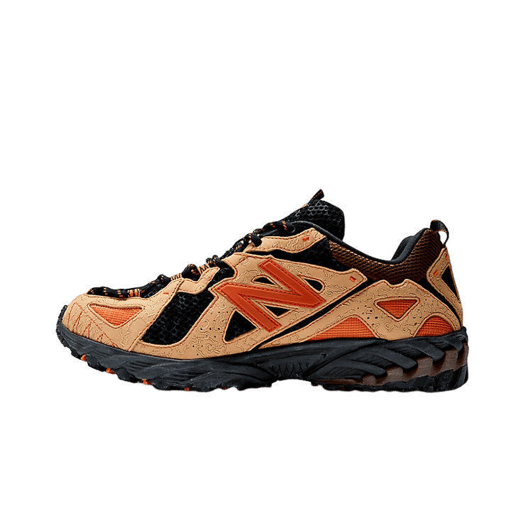 New Balance 610 Joe Freshgoods Beneath the Surface Brown Orange Angle 0