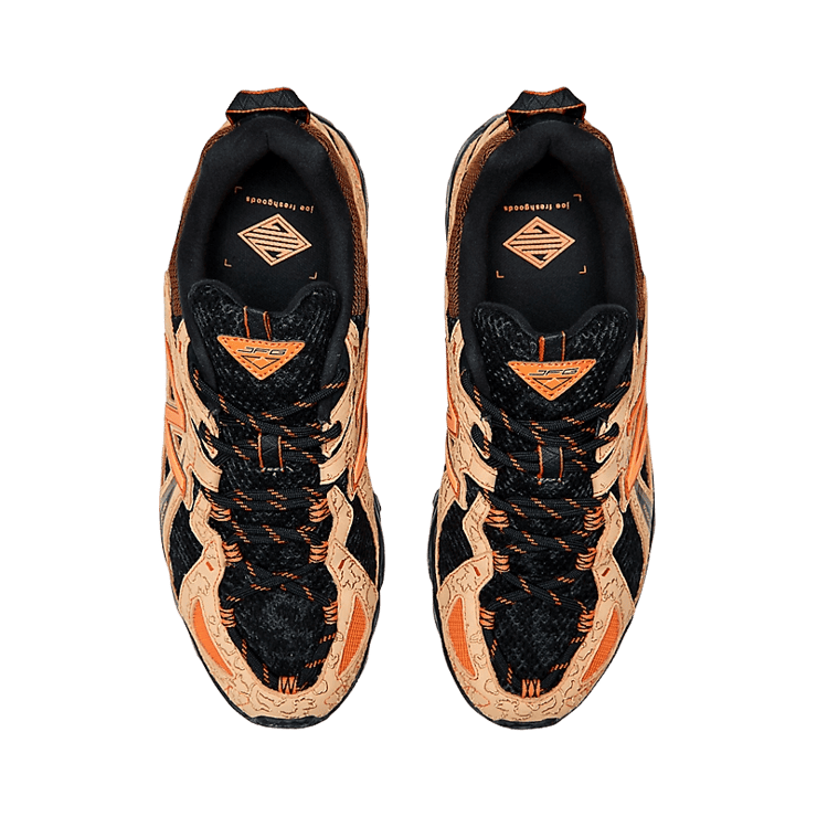 New Balance 610 Joe Freshgoods Beneath the Surface Brown Orange Angle 1