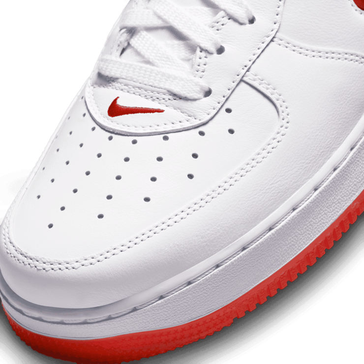 Nike Air Force 1 Low Jewel White Red Angle 4