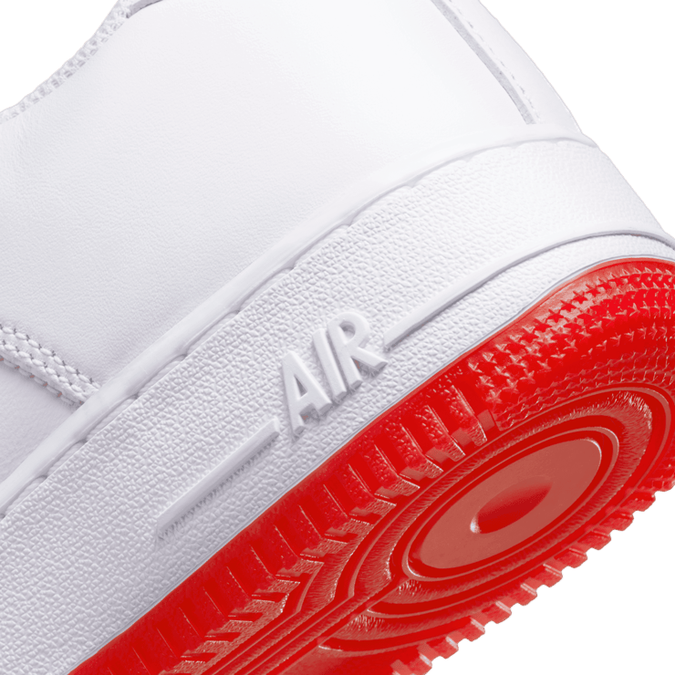 Nike Air Force 1 Low Jewel White Red Angle 5