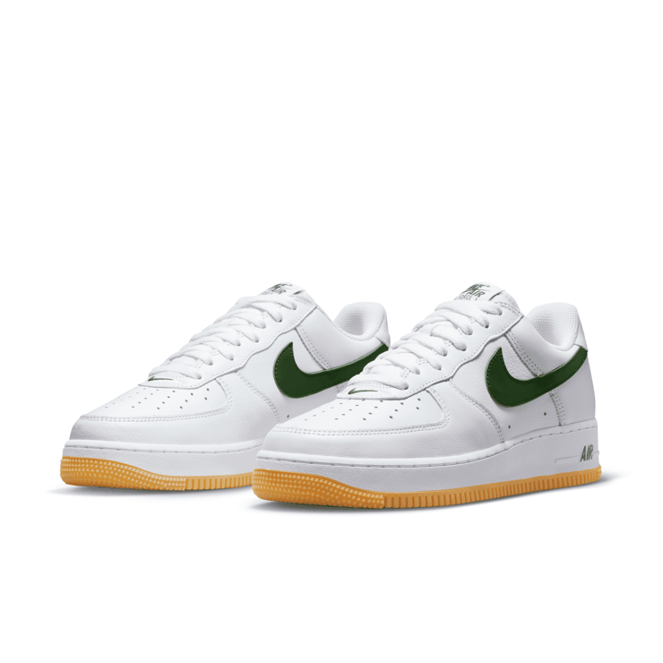 Nike Air Force 1 Low White Pine Green Gum Angle 2