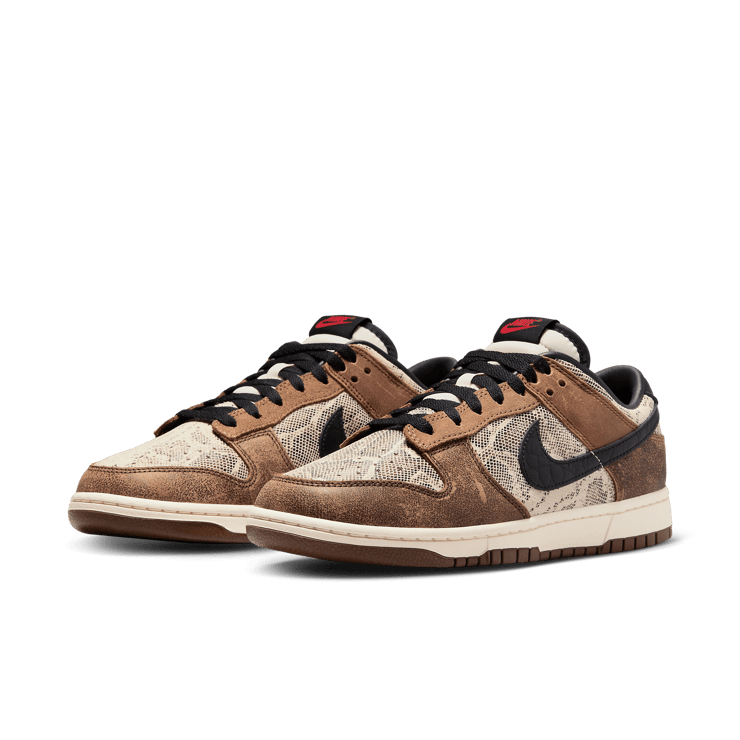 Nike Dunk Low Premium CO.JP Brown Snakeskin Angle 2