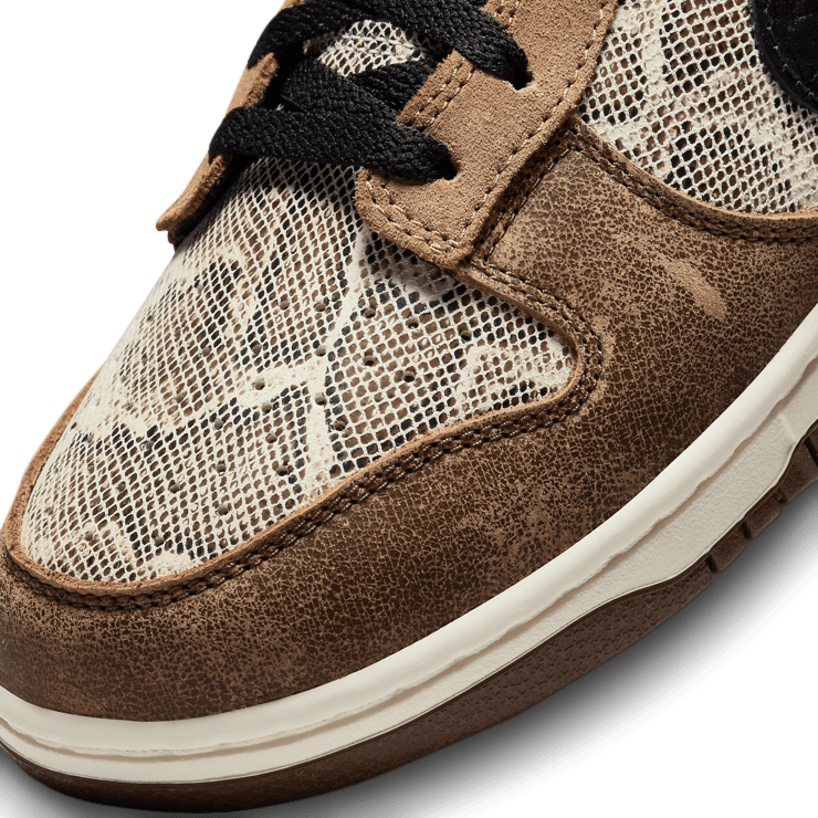 Nike Dunk Low Premium CO.JP Brown Snakeskin Angle 4