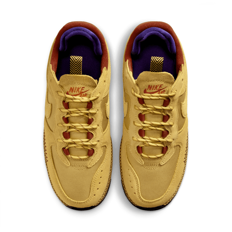 Nike Air Force 1 Wild Wheat Gold Rugged Orange (W) Angle 1