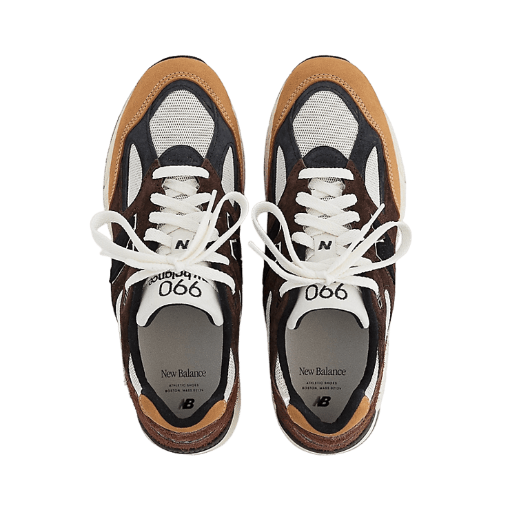 スニーカー New Balance 990v2 MiUSA Season 2 Brown New Balance 990v2 Made In USA Season 2 Brown - M990BB2