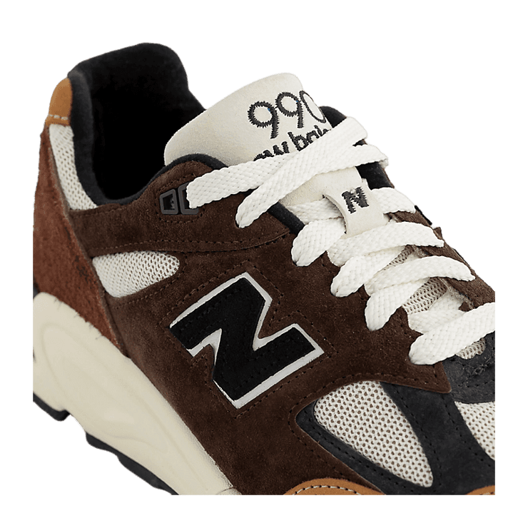 New Balance 990v2 Made In USA Season 2 Brown Angle 4