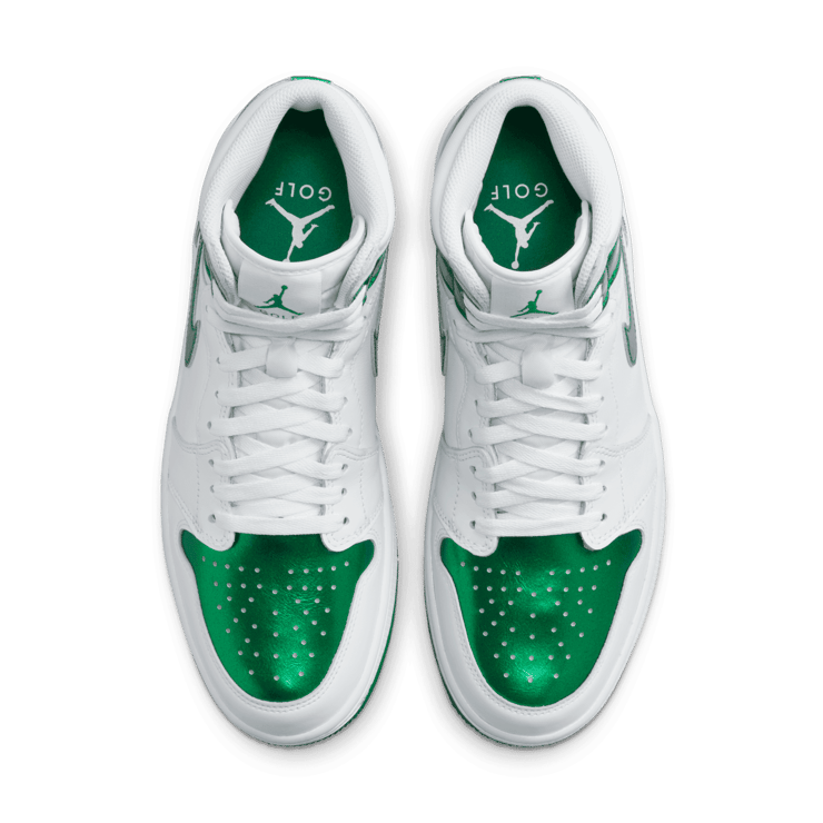 Air Jordan 1 High Golf Metallic Green Angle 1