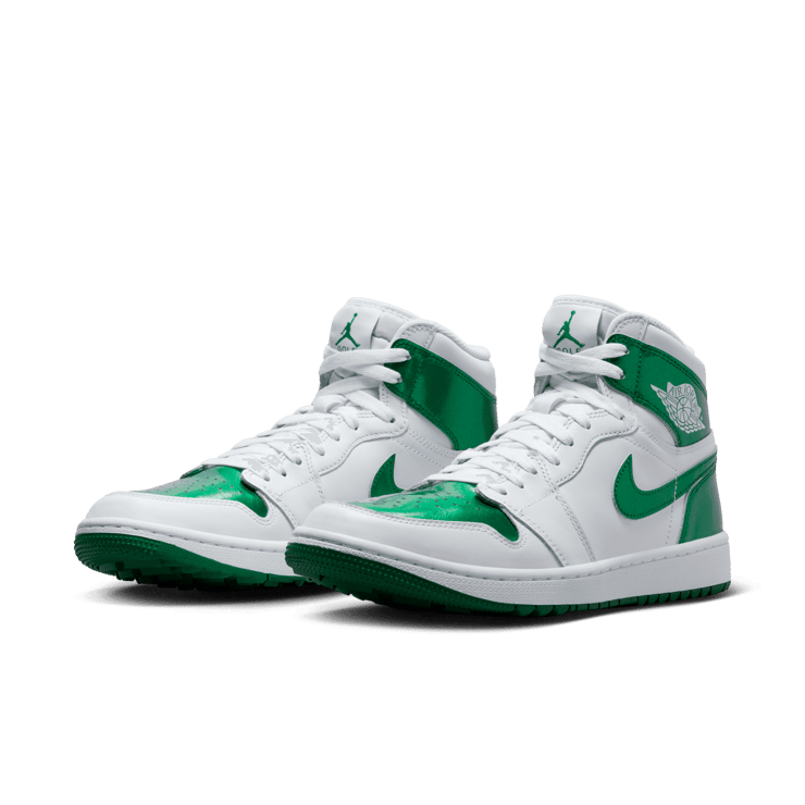 Air Jordan 1 High Golf Metallic Green Angle 2