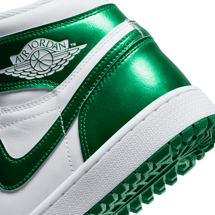 Air Jordan 1 High Golf Metallic Green Angle 5