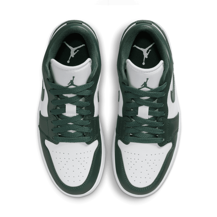 Air Jordan 1 Low White Galactic Jade (W) Angle 1