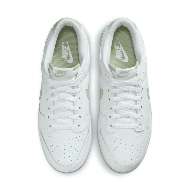 Nike Dunk Low White Honeydew Angle 2