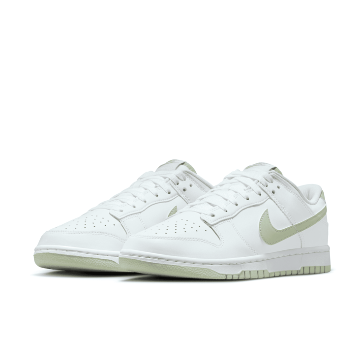 Nike Dunk Low White Honeydew Angle 3