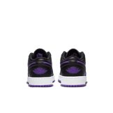 Air Jordan 1 Low Purple Venom Black (GS) Angle 3
