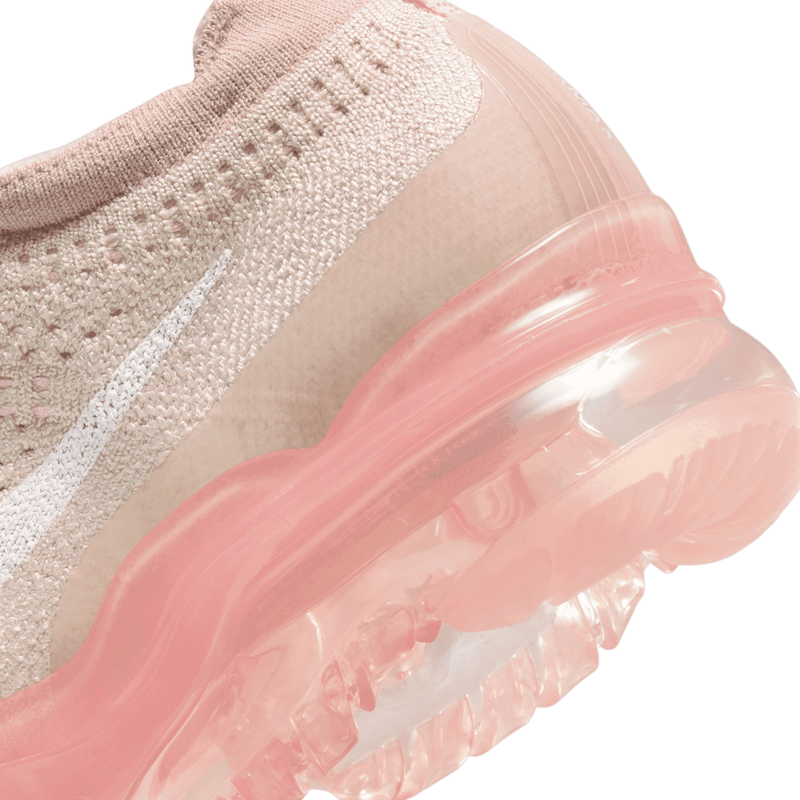 Nike Air Vapormax 2023 Flyknit Oatmeal Pearl Pink (W) Angle 5