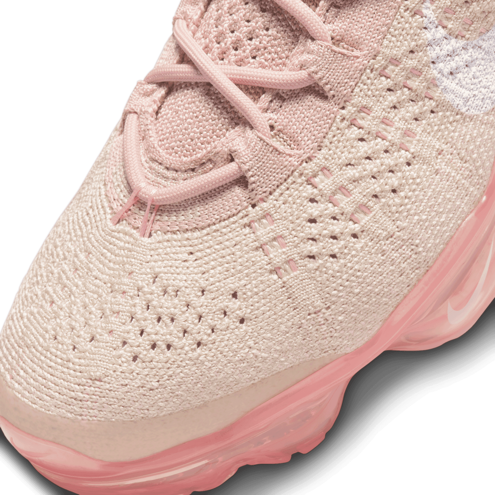 Nike Air Vapormax 2023 Flyknit Oatmeal Pearl Pink (W) Angle 4