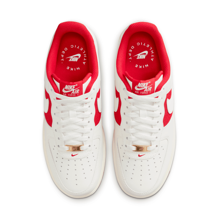 Nike Air Force 1 Low Athletic Department Sail Red Angle 2