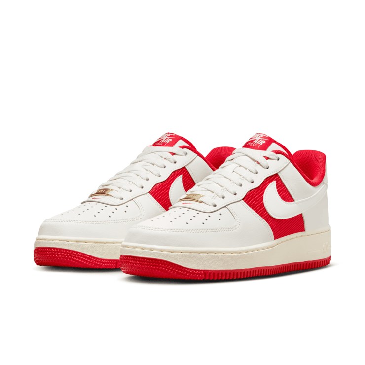 Nike Air Force 1 Low Athletic Department Sail Red Angle 3