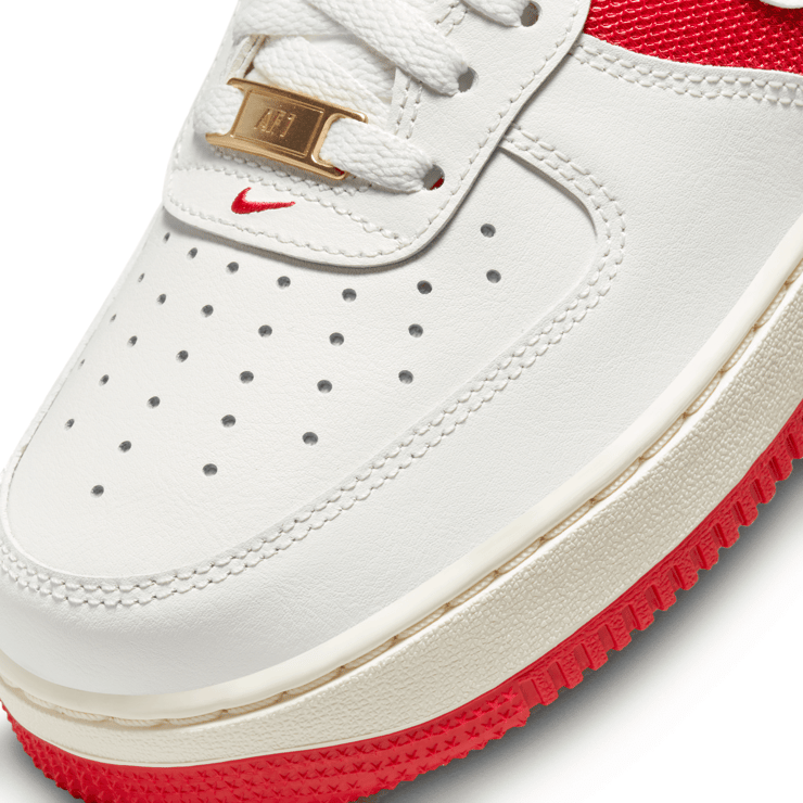 Nike Air Force 1 Low Athletic Department Sail Red Angle 5