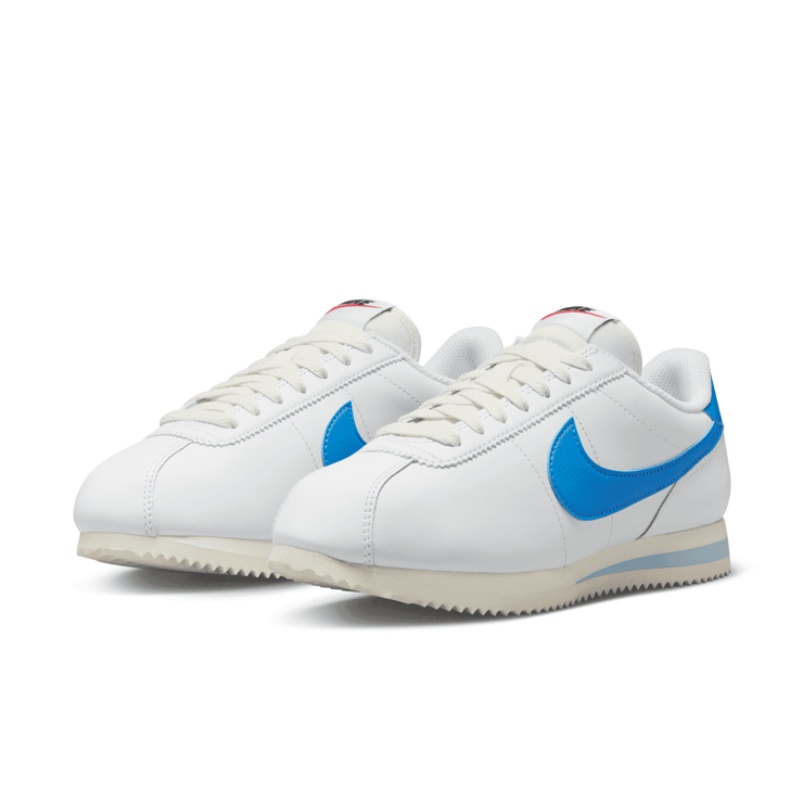 Nike Cortez White University Blue (W) Angle 2