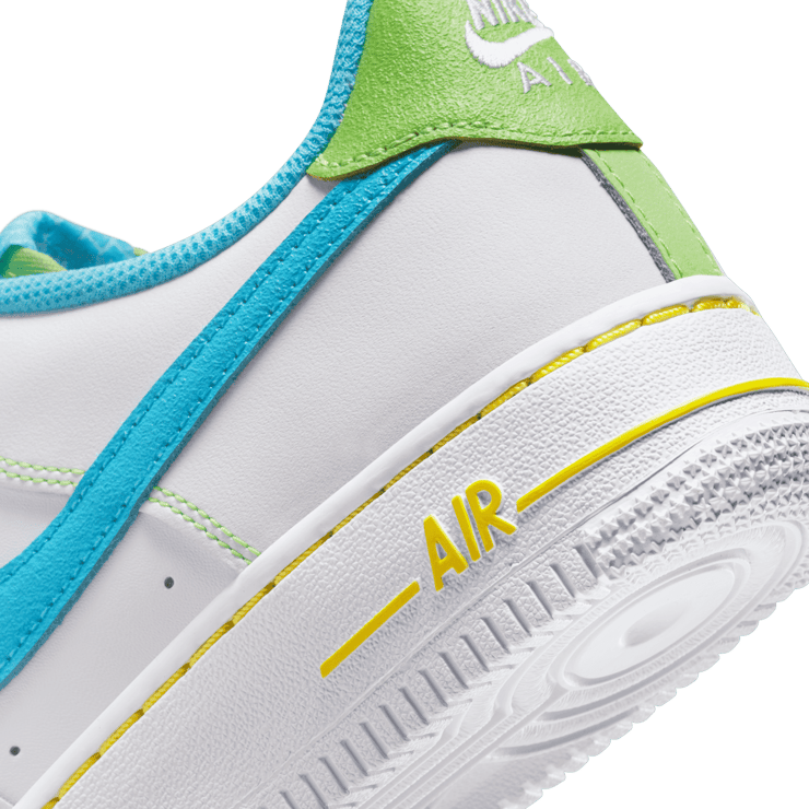 Nike Air Force 1 Low Rainbow Stitch (GS) Angle 5