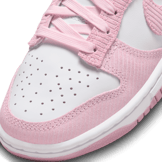 Nike Dunk Low Pink Corduroy (W) Angle 4