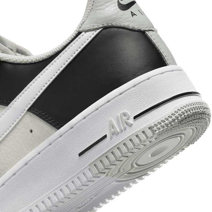 Nike Air Force 1 Low Split Black Light Silver Angle 1