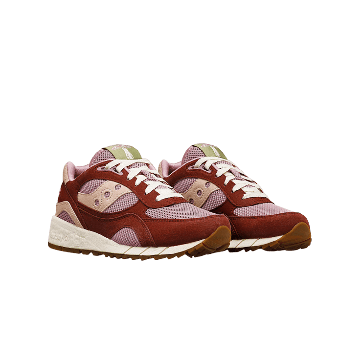 Saucony Shadow 6000 Mushroom Burgundy Angle 0