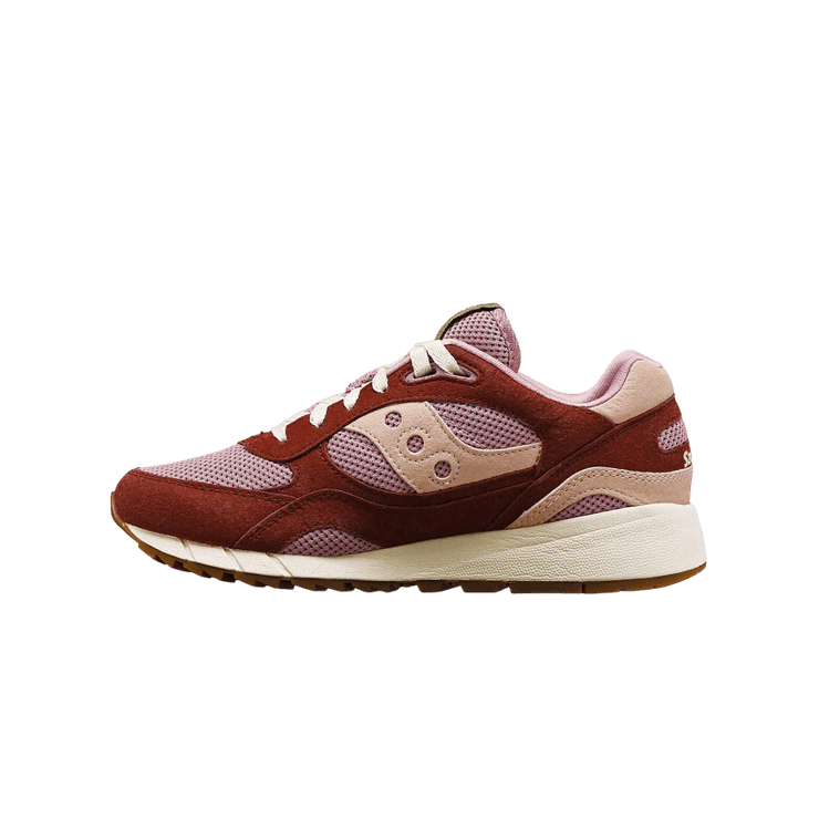 Saucony Shadow 6000 Mushroom Burgundy Angle 1