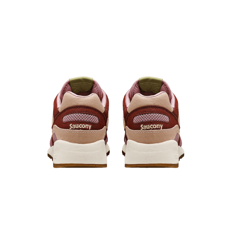 Saucony Shadow 6000 Mushroom Burgundy Angle 2