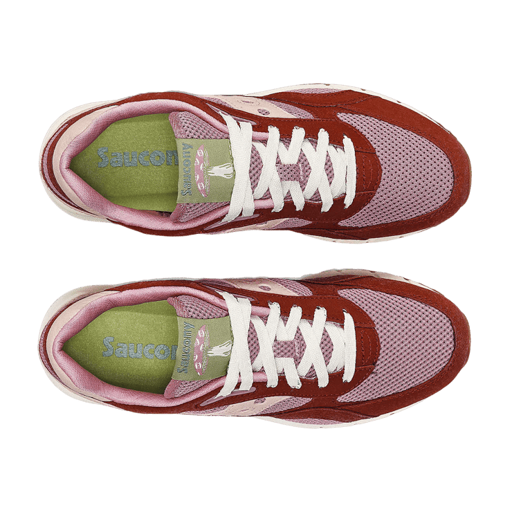 Saucony Shadow 6000 Mushroom Burgundy Angle 3