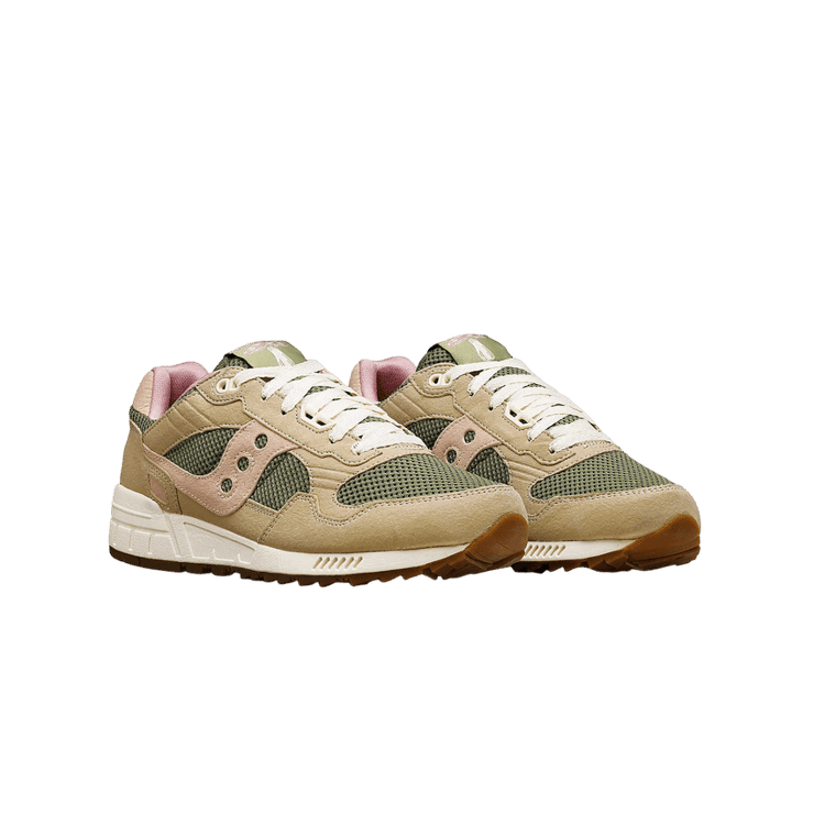 Saucony Shadow 5000 Mushroom Tan Olive Angle 0