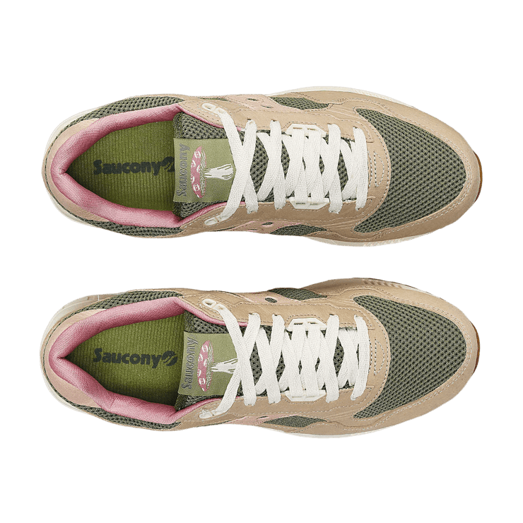 Saucony Shadow 5000 Mushroom Tan Olive Angle 3