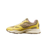 Saucony 3D Grid Hurricane Mushroom Tan Light Yellow Angle 1