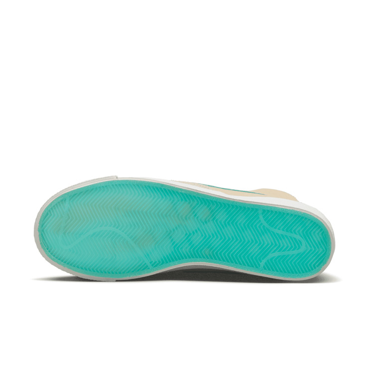 Nike Blazer Mid Tan Blue Angle 0