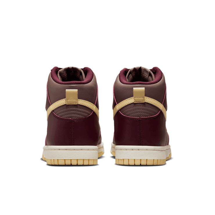 Nike Dunk High Plum Eclipse Pale Vanilla (W) Angle 3