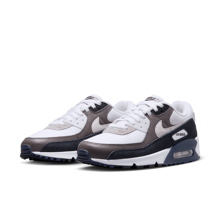 Nike Air Max 90 Flat Pewter White Obsidian Angle 3