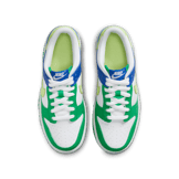 Nike Dunk Low Green Royal Lemon (GS) Angle 1