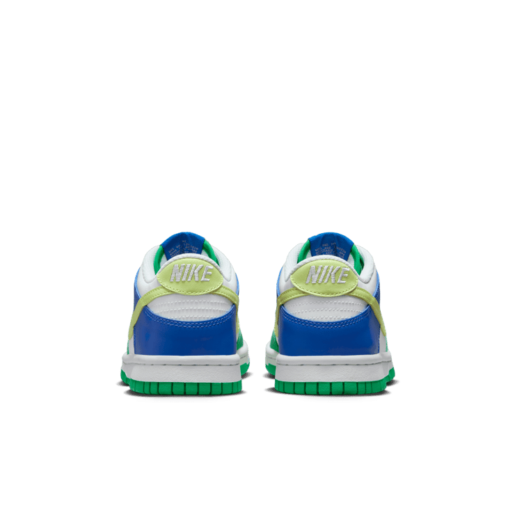 Nike Dunk Low Green Royal Lemon (GS) Angle 3