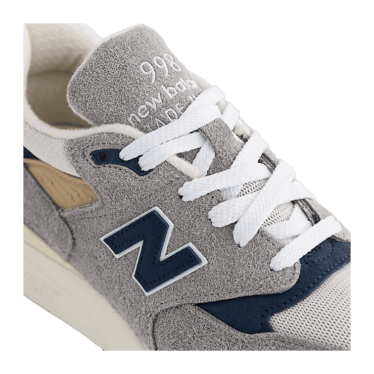 New Balance 998 Made In USA By Teddy Santis Grey Day Angle 4