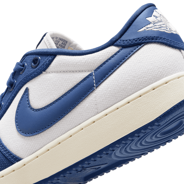 Air Jordan 1 AJKO Low White Dark Royal Angle 5