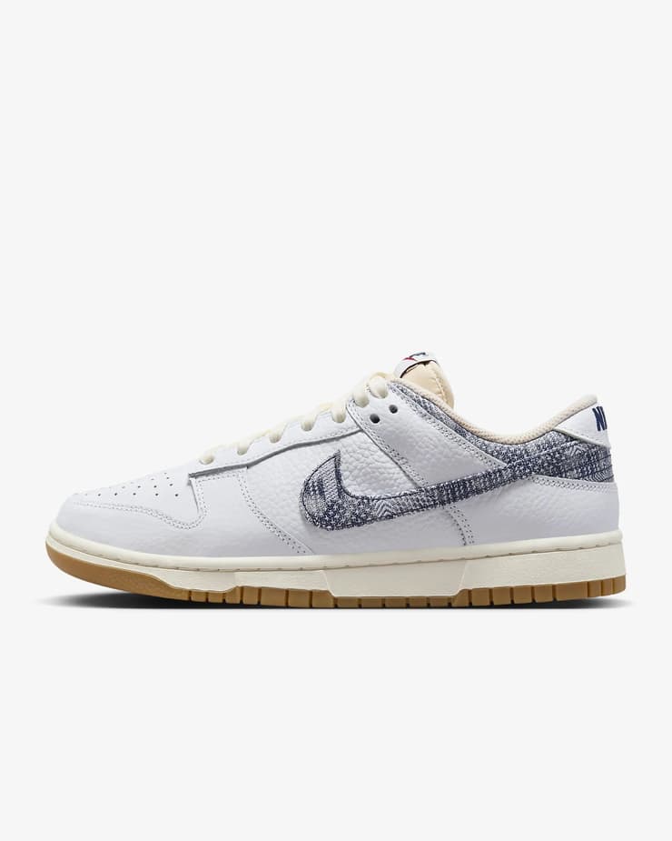 Nike Dunk Low Sail Washed Denim Angle 1