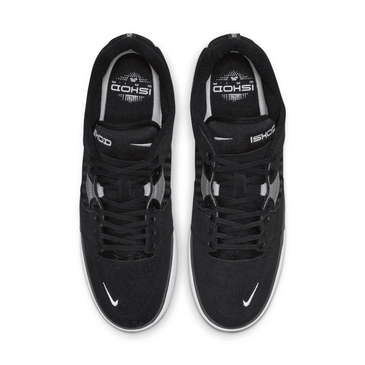 Nike SB Ishod Black White Angle 2