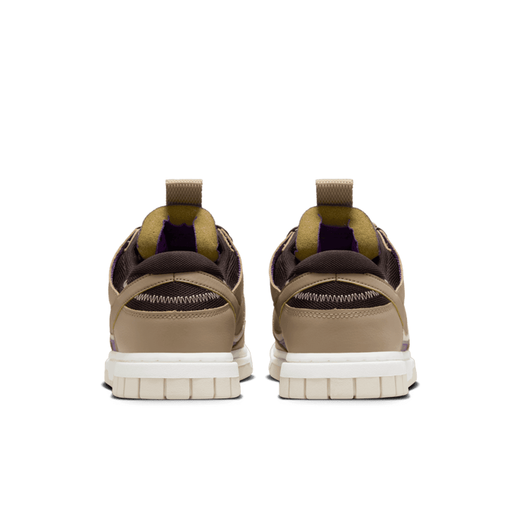 Nike Dunk Low Remastered Khaki Purple Angle 3